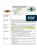 7.7.1 EP 4 Sop Monitoring Status Fisiologi Pasien Pada Pemberian Anastesi Lokal