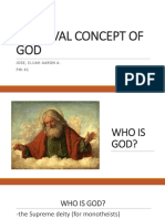 Medieval Concept of God