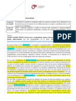 ANÁLISIS - Democracia e Institucionalidad