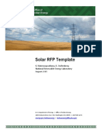 RFP Template For Grid-Tied PV Project