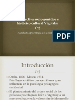 Perspectiva Socio-Genético e Histórico-Cultural Vigotsky