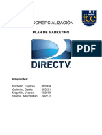 Plan de MKT DirecTV Comercializacion