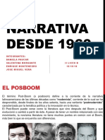 La Narrativa Desde 1960