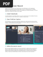 How To Screen Record