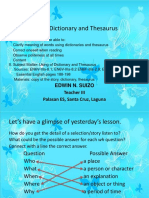 English 6 PPT Week 1 Day 3 QTR 3 Dictionary