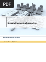 01 Systems Engineering - Systems and System Life Cycle