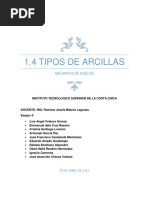 1.4 Tipos de Arcillas