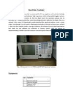 Spectrum Analyzer