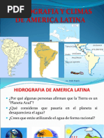 Hidrografia y Climas de America Latina