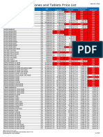 PC Express Smartphones and Tablets Price List