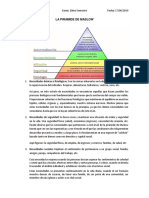 La Piramide de Maslow