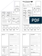 Basic Fantasy Character Sheet