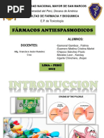 Farmacos Antiespasmodicoos