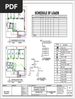 Schedule of Loads: Convenience Outlet Plan