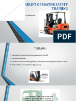 Forklift Operator Safety Training