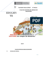 Plan de Gestion de Riesgo de Desastres 2019