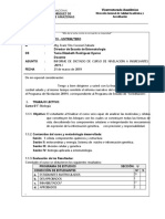 Informe Docente