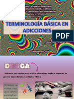 Terminologia Basica en Adicciones