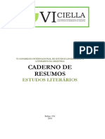 Caderno Resumos Literatura