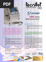 Brochure S480 - Tecnijet CA