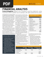 Financial Analysis: Study