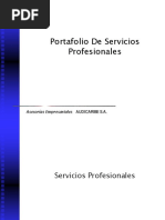 Portafolio de Servicios - Audicaribe