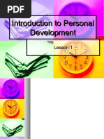 Introduction To Personal Development