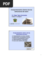 Curso 2. Dr. Edgar Tapia. 2. Comportamiento Sísmico