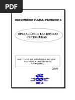 Operacion de Las Bombas Centrifugas - Maquinas para Fluidos I - IMFIA