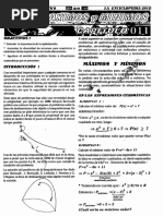 Ejercicios Resueltos de Maximos y Minimos