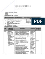 Sesión de Aprendizaje - Piel Humeda