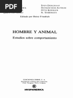 VV - AA. - El Hombre y El Animal PDF