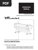 Manual Valuejet 1638x