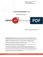 Acacia Ehrenbergiana,: Assessment By: Contu, S