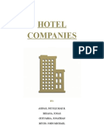 Hotel Companies: Asinas, Nicole Mae B. Besana, Jonas Guevarra, Jonathan Reyes. John Michael