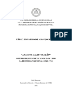 BAIÃO, Fábio - ARAUTOS DA REVOLUÇÃO - OS PRESIDENTES MEXICANOS E OS USOS DA HISTÓRIA NACIONAL (1940-1994) PDF