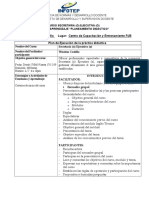 Plan de Ejecucion de La Practica Didactica