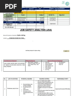 Jsa For Hydrotest