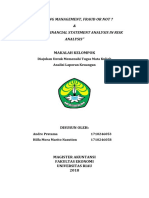 ALK Pertemuan 3 - Manajemen Laba Dan Analisis Risiko