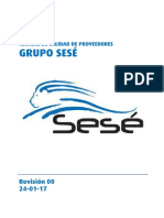 Manual Calidad Proveedores Grupo Sese 24-01-17 Rev00