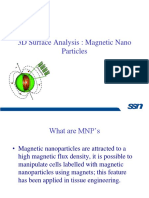 3D Surface Analysis: Magnetic Nano Particles