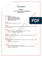 Electricity and Magnetism Paper 2 PDF