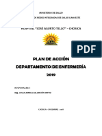 Plan de Accion Dpto Enfermeria 2019