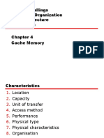 William Stallings Computer Organization and Architecture 7th Edition Cache Memory