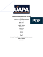 Finanzas Publicas Tarea 5. Angela Arias