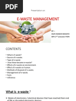 E-WASTE MANAGEMENT (Autosaved)