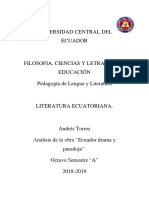 Informe Ecuador Drama y Paradoja