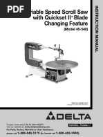 Delta Variable SpeedScroll Saw