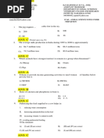 TNPSC VAS Previous Question Bank Answer