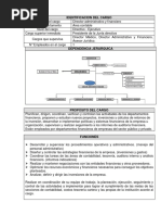 Descripcion y Analisis de Cargos Gerencia Equipo 3 - 08